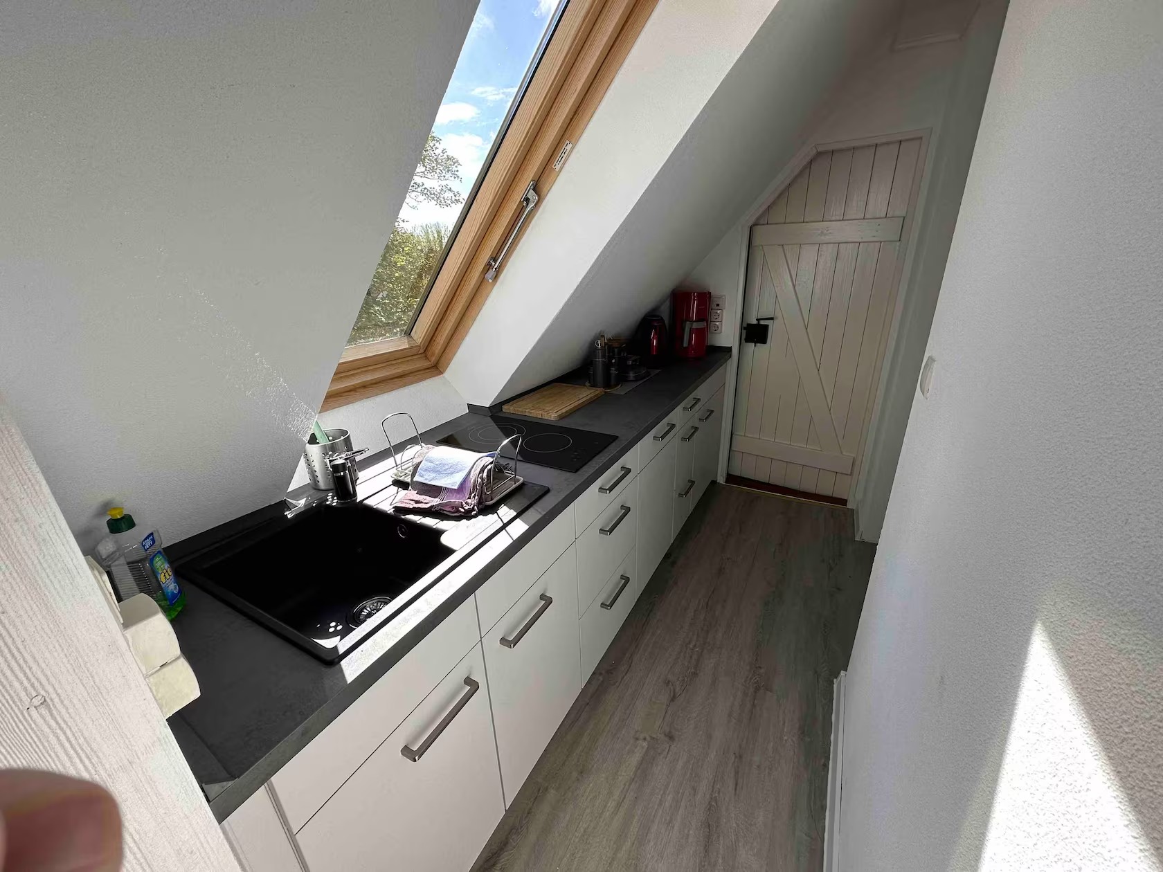Wohnbereich der Ferienwohnung im Haus Buchholz